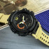 Skmei 1343 Black-Khaki Wristband, 1080-0084, Skmei