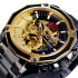 Forsining GMT 1183 Black-Gold, 1059-0068