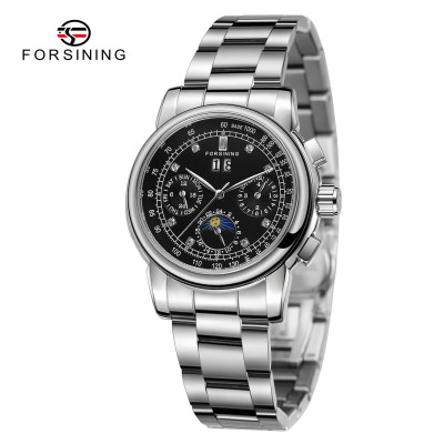 Forsining 6918 Silver-Black, 1059-0194