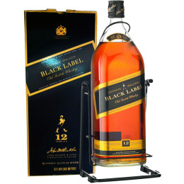 Виски Johnnie Walker Black Label 12 лет выдержки 3 л 40% в подарочной упаковке