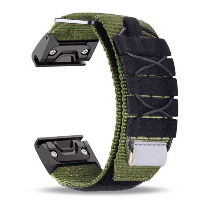 Ремешок для часов Nylon Pro для Garmin Army Green 22 мм, 1051-1251