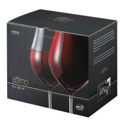 Набор бокалов для вина Bohemia Attimo 340мл 6шт. 40807