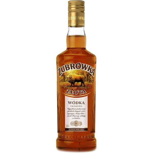 Водка Zubrowka Zlota 0.5 л 37.5%, 5900343005029, Zubrowka