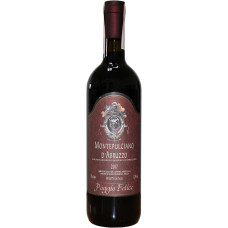 Вино Poggio Felice Montepulciano d'Abruzzo DOC красное сухое 0.75 л 12%