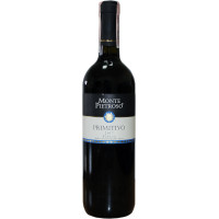 Вино Monte Pietroso Primitivo Puglia червоне сухе 0.75 л 14%