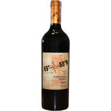 Вино 49° 50°N Dornfelder Merlot красное сухое 0.75 л 12%