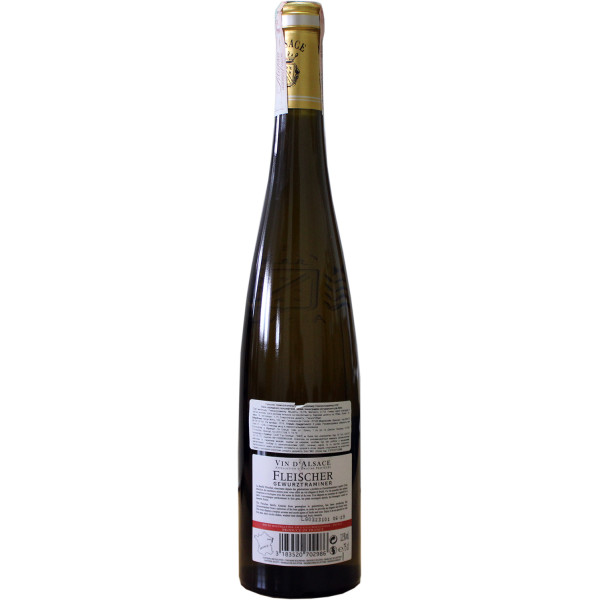 Вино Fleisher Gewurztraminer AOP біле півсухе 0.75 л 10.5%, 3183520702986, Les Grands Chais de France