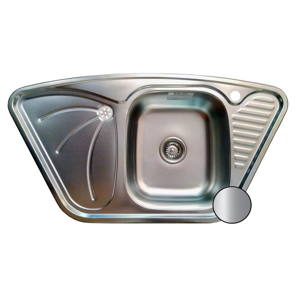 Кухонная мойка Galaţi Meduză Nova Satin, 4014, Galaţi