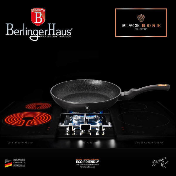 Сковорода Berlinger Haus ВН-1635 28см Black Rose