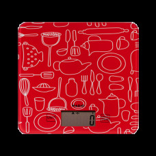 Весы кухонные 5кг. Magio MG-690 red
