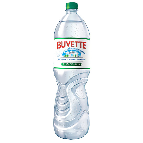 Минеральная вода Buvette Vital слабогазированная 0.5 л, 4820115400382, Malbi