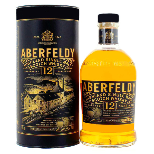 Виски Aberfeldy 12 лет выдержки 0.7 л 40%, 5000277000982, William Lawson's