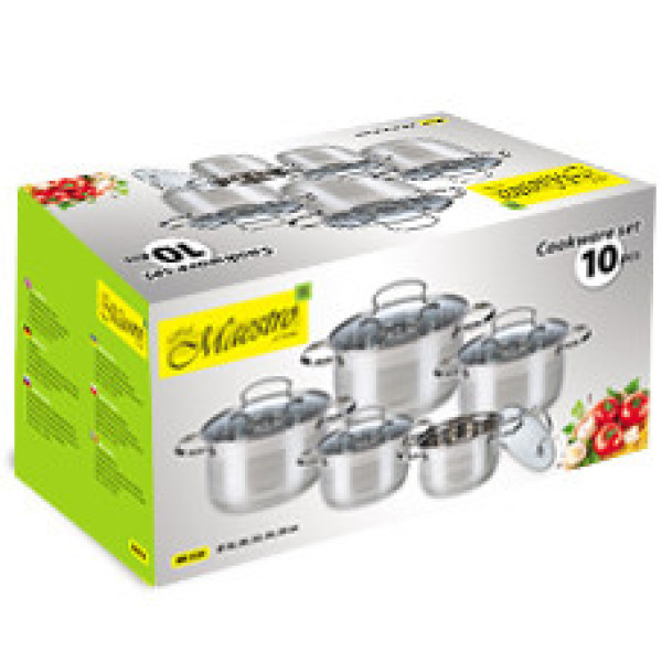 Набор посуды 10пр. Maestro MR 3520-10
