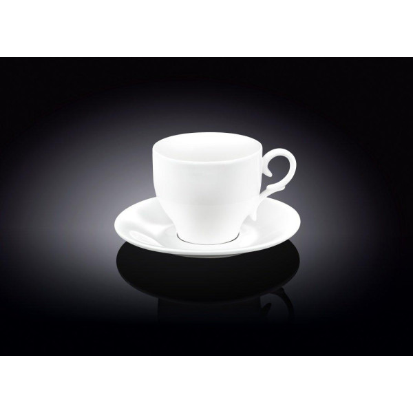 Чайная чашка и блюдце 220мл. Wilmax WL-993009, 993009, Wilmax