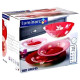 Сервиз столовый Luminarc Red Orchis G0663, 19 предметов, G0663, Luminarc