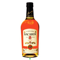 Ром Bacardi 8 років витримки 1 л 40%