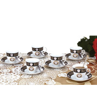 Кофейный сервиз 18 предметов на 6 персон Zillinger ZL-740B