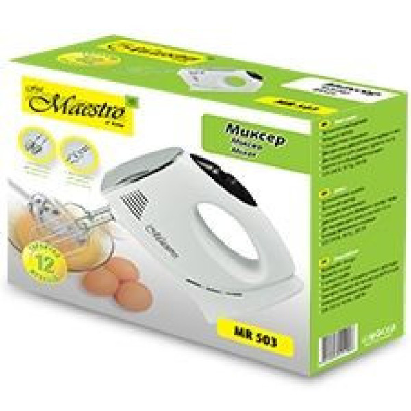 Миксер 200вт 5 скоростей Maestro MR503, MR 503, Maestro