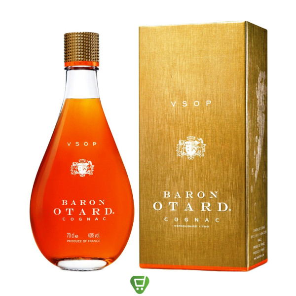 Коньяк Baron Otard VSOP 0.7 л в подарочной упаковке, 3253781220076, Otard