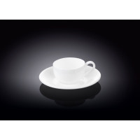 Кофейная чашка и блюдце 100мл. Wilmax WL-993002