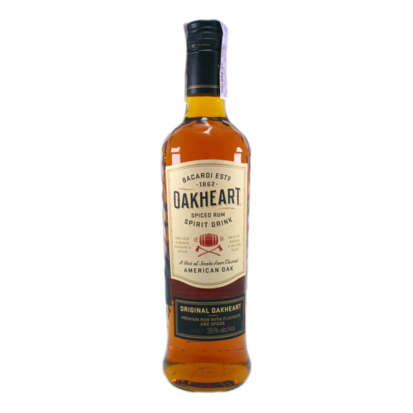 Ром Bacardi Oakheart Original 1 л, 5010677740203, Bacardi