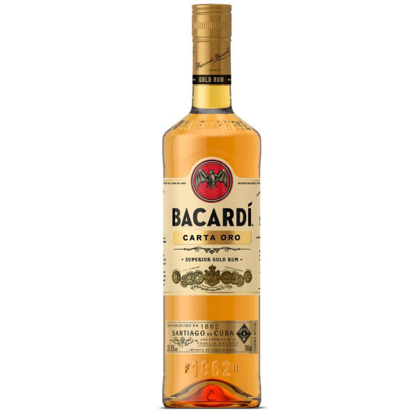 Ром Bacardi Carta Oro 0.7 л, 5010677028899, Bacardi