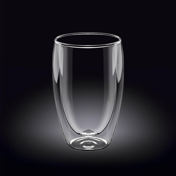 Стакан с двойными стенками Wilmax Thermo WL-888734 400 мл, 888734, Wilmax