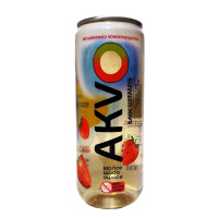 Напій безалкогольний Akvo зі смаком полуниці 0.315 л