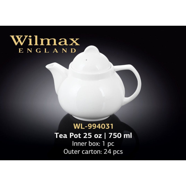Заварочный чайник 750мл. Wilmax WL-994031, 994031, Wilmax