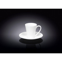 Кофейная чашка и блюдце 110мл. Wilmax WL-993054