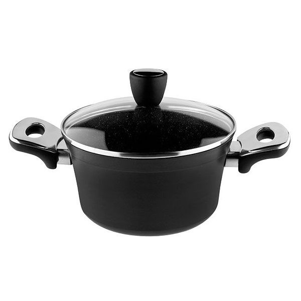 Кастрюля Vinzer 24см. 4,6л. Granite Induction 89440, 89440, Vinzer