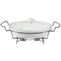 Мармит керамический овальный 2,5л Maestro MR-11460-74