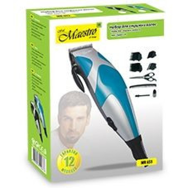 Машинка для стрижки волосся 15Вт Maestro MR653, MR 653, Maestro