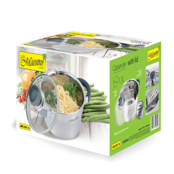Кастрюля Maestro MR-3507-16 1.7 л