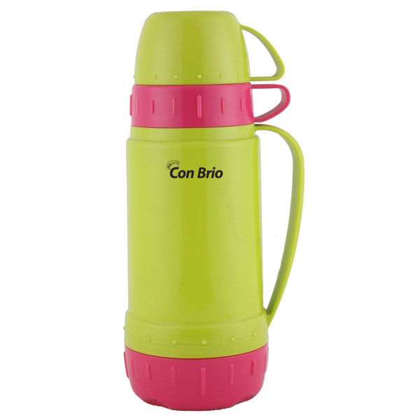Вакуумный термос со стеклянной колбой 1л Con Brio CB-356, СВ-356, Con Brio