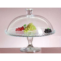 Блюдо для торта на ножке с крышкой Pasabahce Patisserie 95200 - 32см