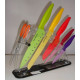 Набор ножей Maestro Rainbow Non-stick MR 1427, MR 1427, Maestro