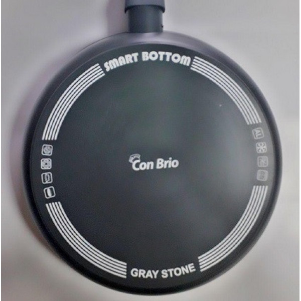 Сковорода Gray Stone Con Brio 2020CB-Ф 20 см з антипригарним покриттям, 2020CB-Ф, Con Brio