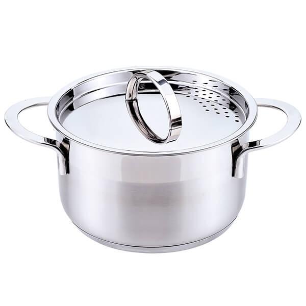 Каструля Maestro MR-3511-16 1.5 л індукційна металева кришка