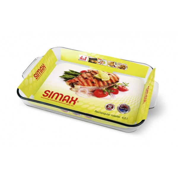 Форма для запекания прямоугольная Simax 7526 - 4л, 7526, Simax