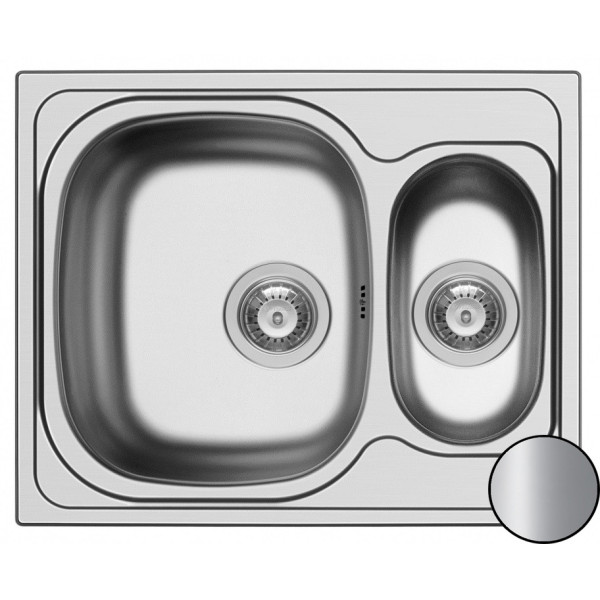 Кухонная мойка Galaţi Fifika 1.5C Satin, 4013, Galaţi