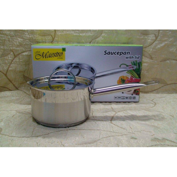 Ківш із металевою кришкою 1.5 л Maestro MR 3511-16S