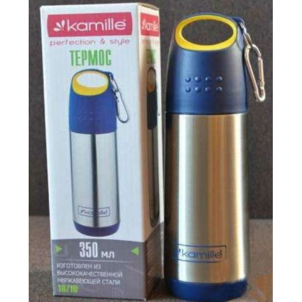Термос нержавейка Kamille 2008 (350 мл) сталь 18/10, 2008, Kamille
