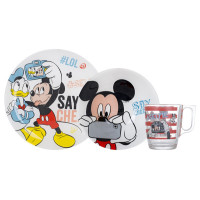 Детский набор посуды Luminarc Disney Party Mickey 3пр - N5278
