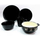 Кружка Milika 6шт. Astera Black Stone 320мл - A0520-165619, A0520-165619, Milika