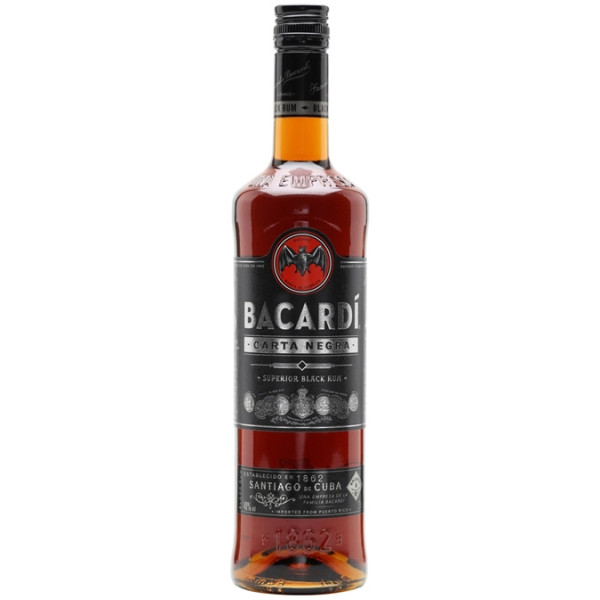 Ром Bacardi Carta Negra 0.5 л, 5010677033916, Bacardi