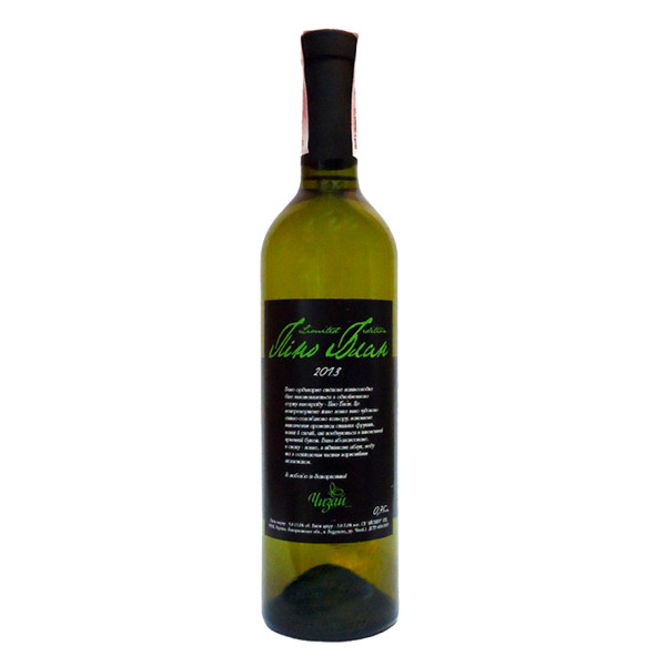 Вино Limited Edition Піно Блан біле напівсолодке 0.75 л, 4820001632934, Чизай