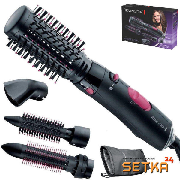 Фен-щітка Remington Volume 
