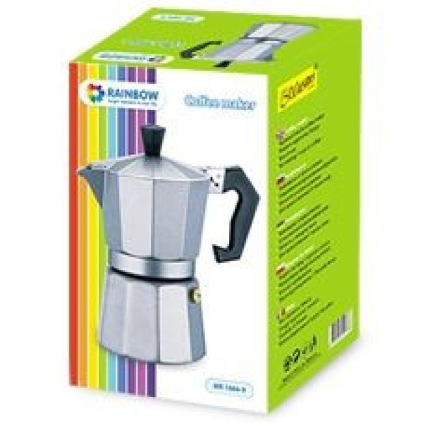 Кофеварка гейзер 450мл Maestro Rainbow MR 1666-9, MR 1666-9, Maestro