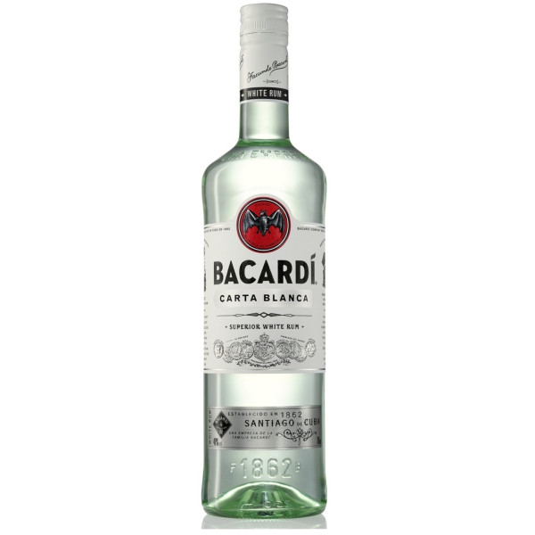 Ром Bacardi Carta Blanca 0.7 л, 5010677012546, Bacardi